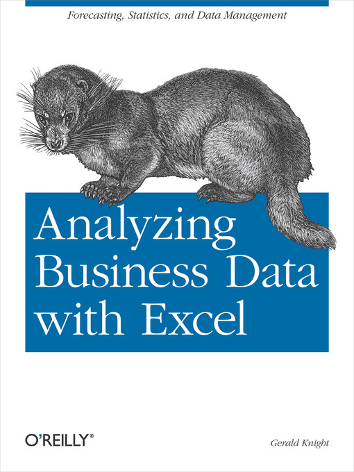 Cover image for Analyzing Business Data with Excel